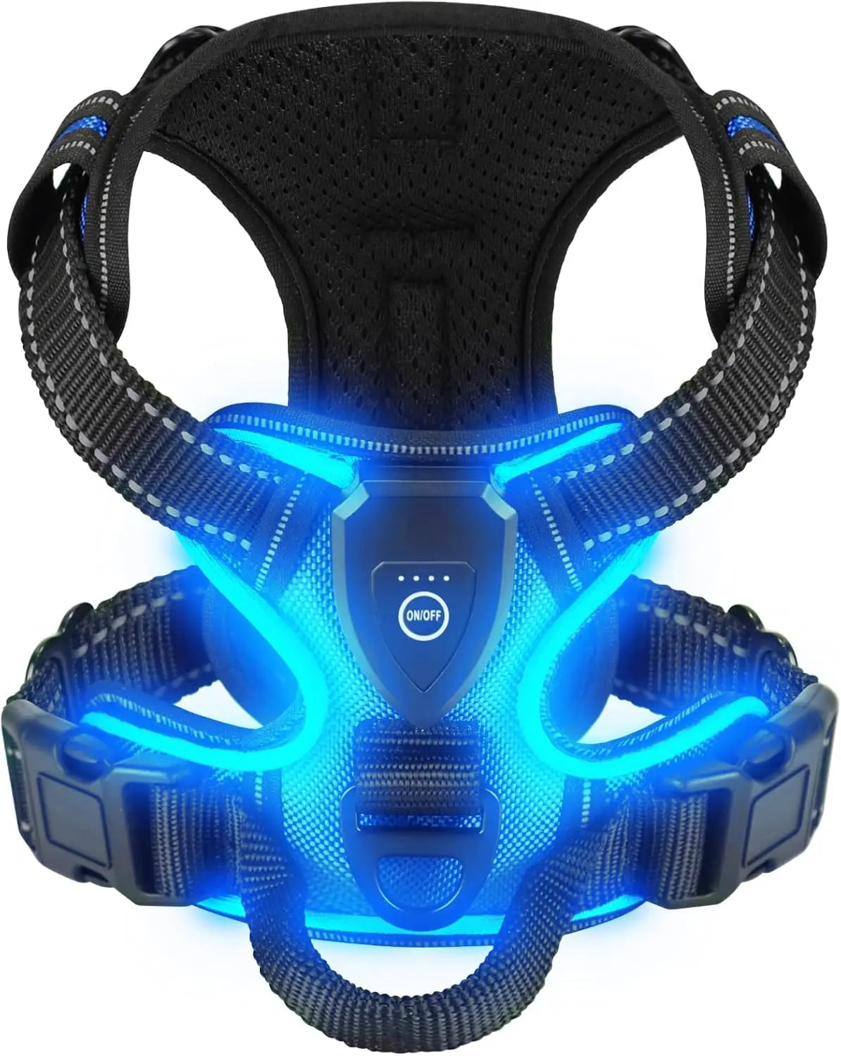 GlowPup Harness-Blue